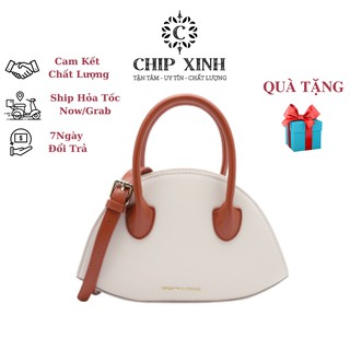 Túi xách nữ công sở thời trang, túi xách đeo chéo nữ đi chơi hình bán nguyệt CHIP XINH TX13