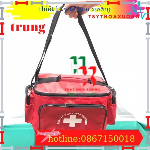 Túi Cứu Thương- Túi Y Tế Các Cỡ ( Màu Đỏ)