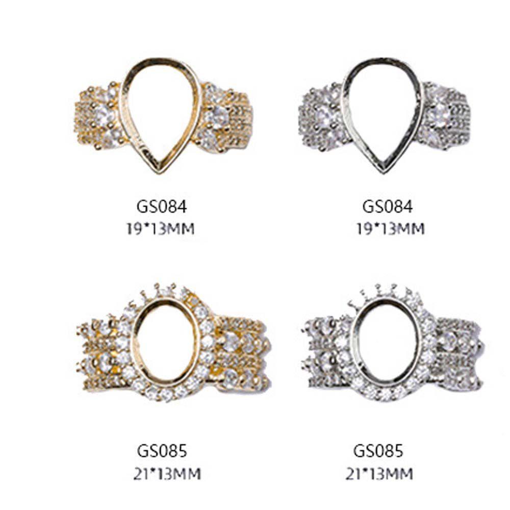 Móng Tay Giả Hình Bản Đồ Đại Dương|Hạt Charm Giọt Nước 3D Tự Trang Trí Móng Tay|Phụ Kiện Trang Trí Móng Tay Bằng Kim Loại Nhiều Màu Sắc Thời Trang