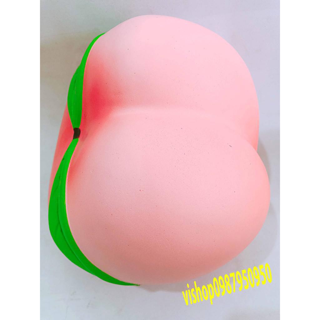 Bán SQUISHY CHÍNH HÃNG ĐẠI KHỔNG LỒ QUẢ  ĐÀO TIÊN