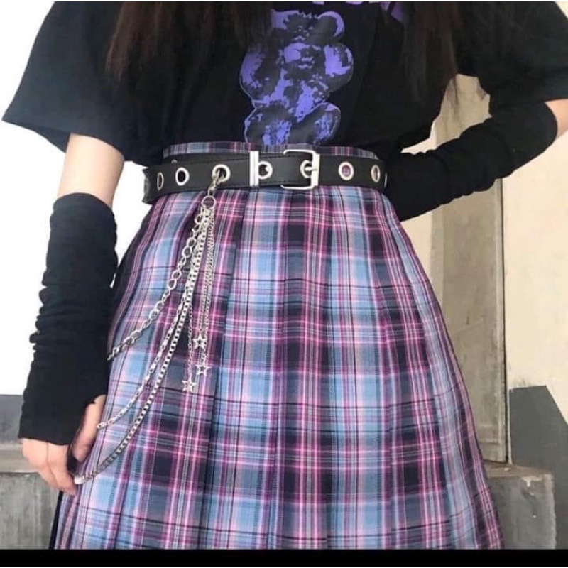 031 Đai eo thắt lưng chain xích phối váy, quần...