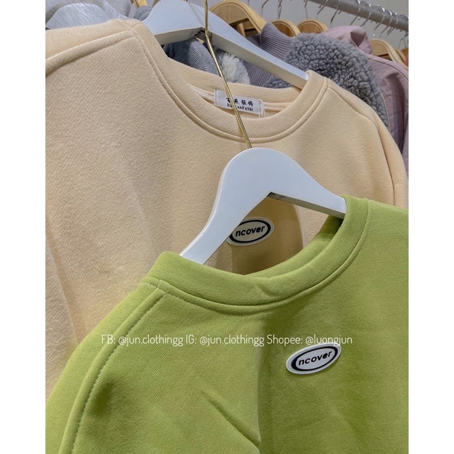 Áo sweater Ncover - Ảnh thật Junclothingg