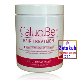 Dầu hấp ủ tóc phục hồi siêu mượt collagen Caluo.Ber Hair Spa Treatment 1500ml