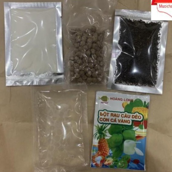 Trà thái, trân châu đen, ngọc trai, sữa, RC 10 ly 59k