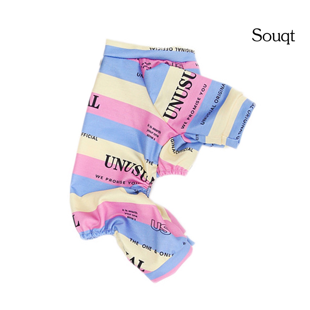 Bộ Áo Liền Quần In Chữ Cho Cún Cưng | BigBuy360 - bigbuy360.vn