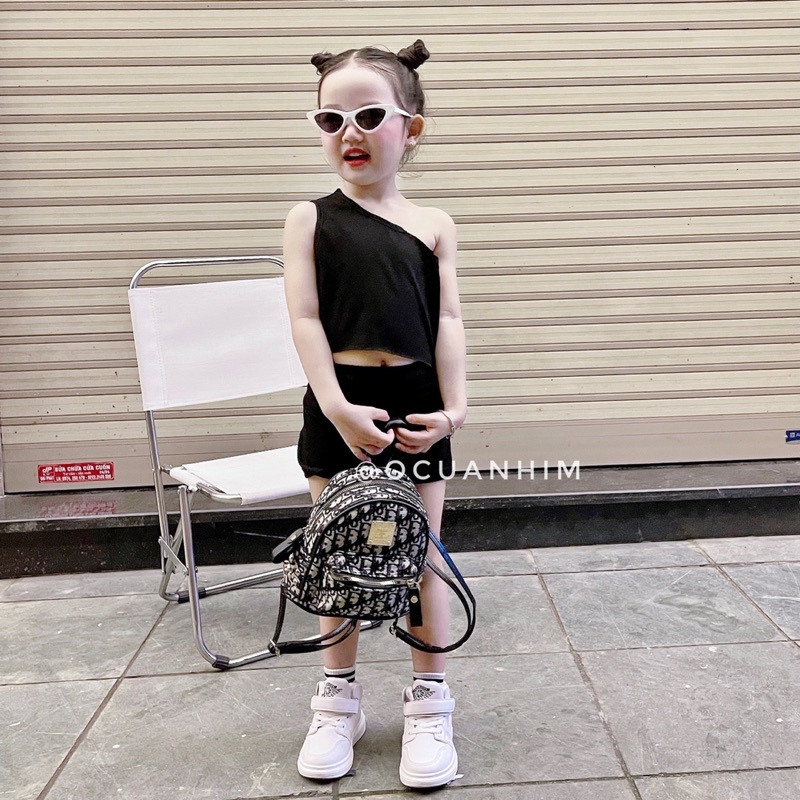 Balo mini hoạ tiết CD hot hit cho bé