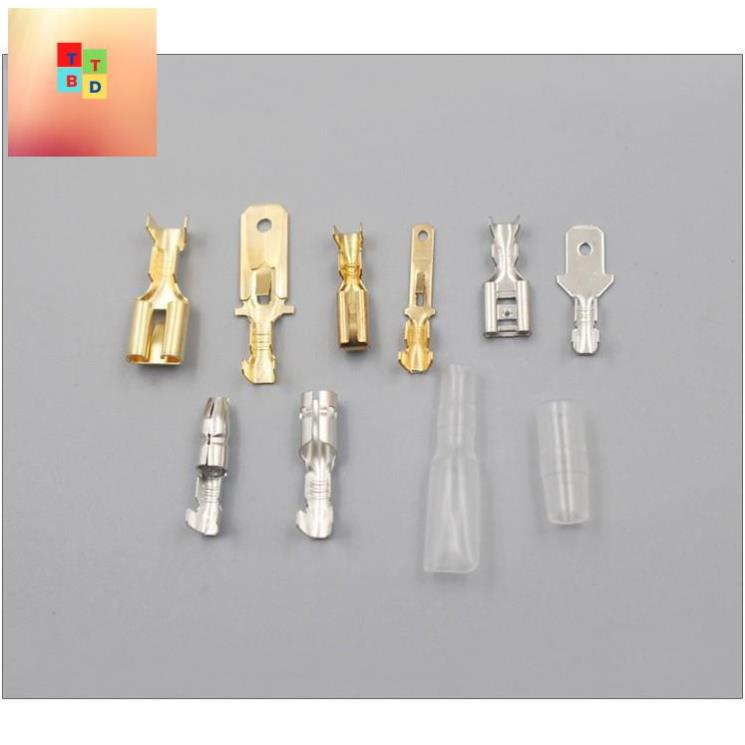 Bộ 150 cos xe máy 2.8mm 4.8mm 6.3mm, 4.0mm