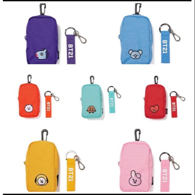 Bagcharm set BT21 2 chi tiết × LINE FRIENDS.