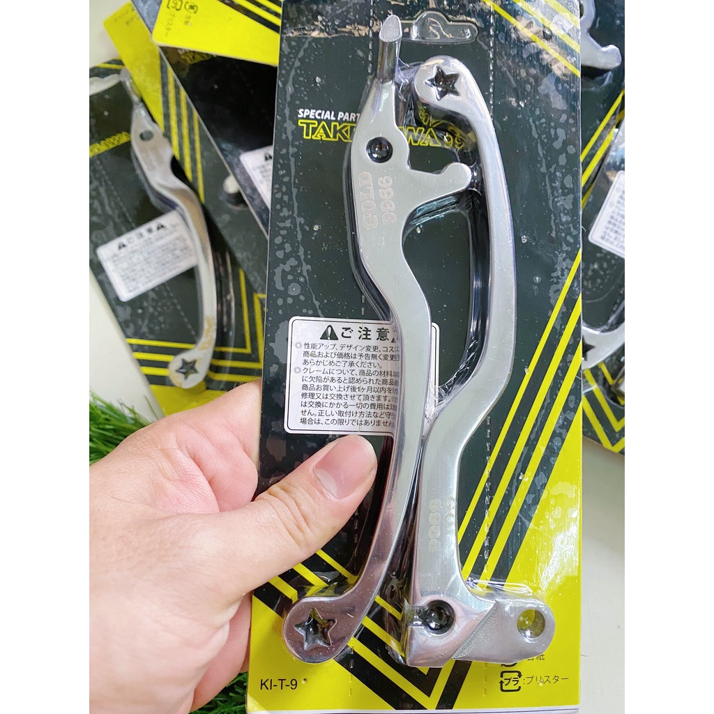 Tay thắng inox304 tay côn inox304 sáng bóng cho các dòng xe
