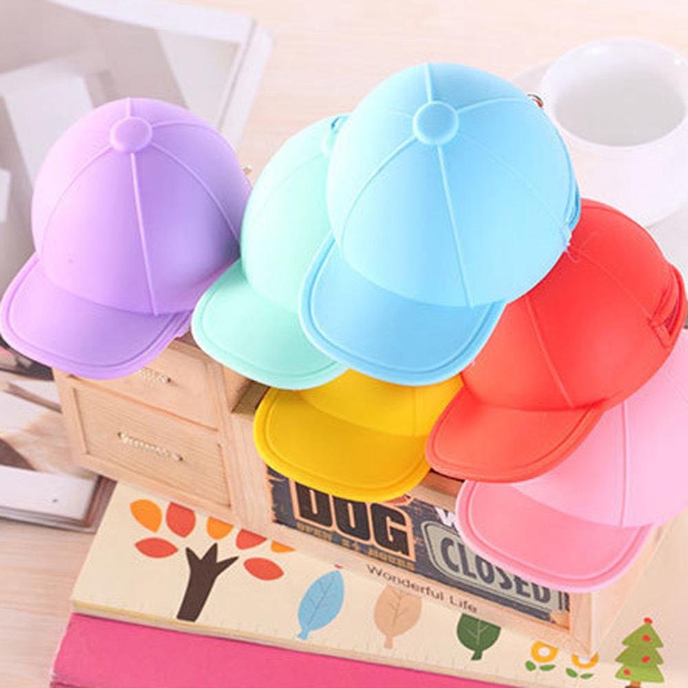 Ví Đựng Tiền Xu Hình Nón Lưỡi Trai Mini Phong Cách Hàn Quốc