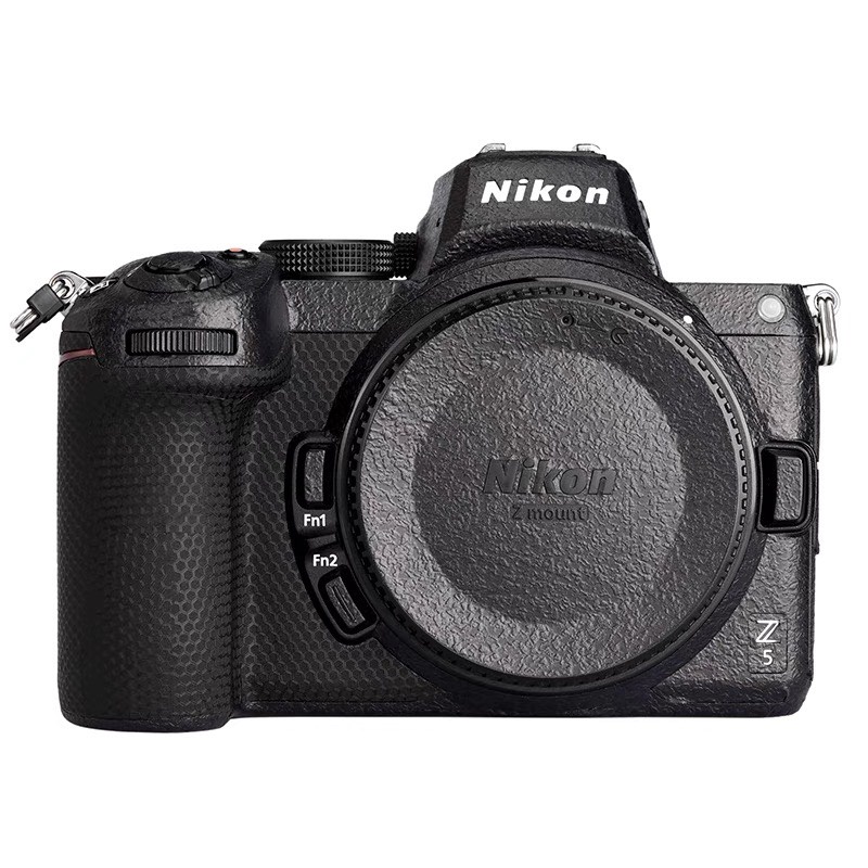 Miếng Dán Skin Máy Ảnh - Skin 3M - Mẫu đen nhám vân nổi - Cho máy ảnh Nikon Z6/Z7/Z5...