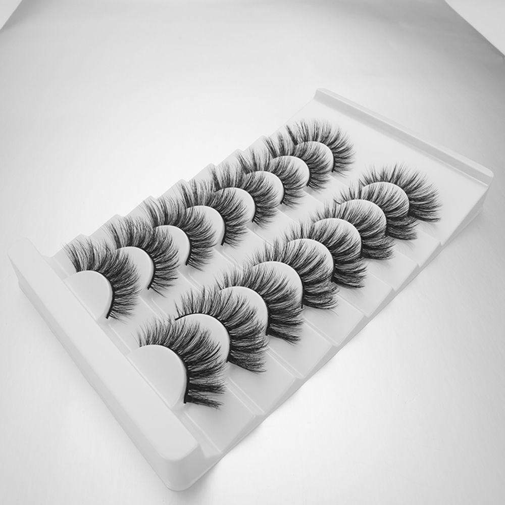 Set 8 Cặp Lông Mi Giả Nhiều Lớp Tạo Hiệu Ứng 3D Tự Nhiên MIH SKONHED