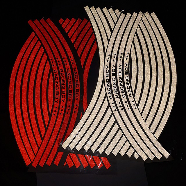 Tem dán vành Racing Boy Tem trang trí xe máy, ô tô, xe đạp điện, xe máy điện