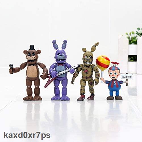 Siêu rẻ Bộ 4 món đồ chơi mô hình nhân vật trong game Five Nights At Freddy s