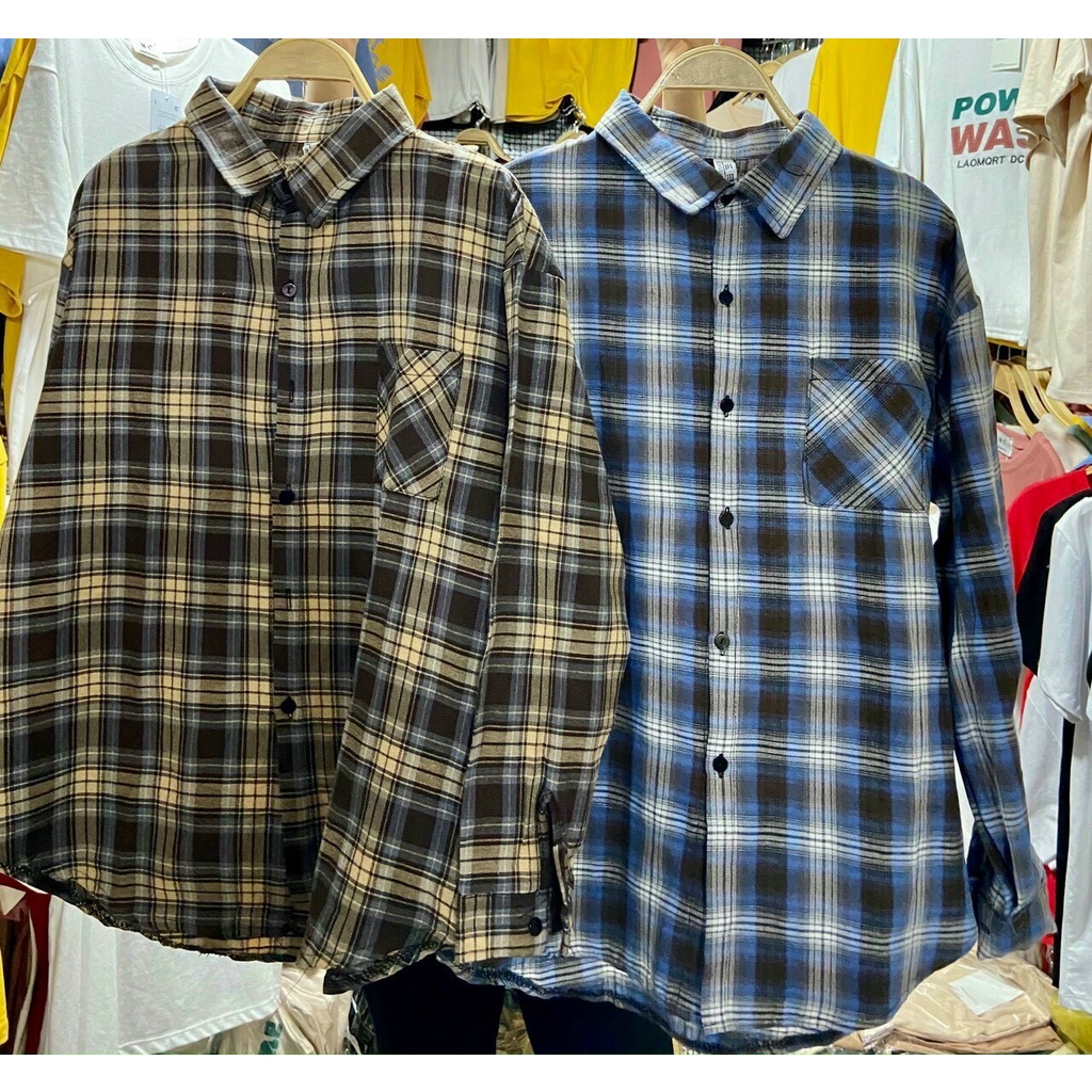 áo sơ mi nữ kẻ caro nhiều màu, hàng đẹp ( kèm hình ảnh tự tay shop chụp thật 100% ), giao màu ngẫu nhiên