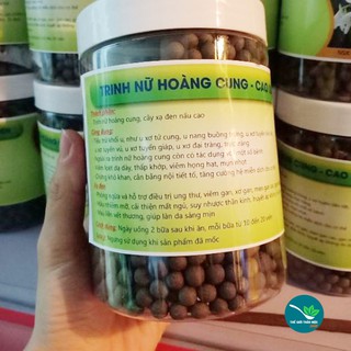 500gr viên trinh nữ hoàng cung cao xạ đen cao cấp có giấy chứng nhận ATTP - TM934