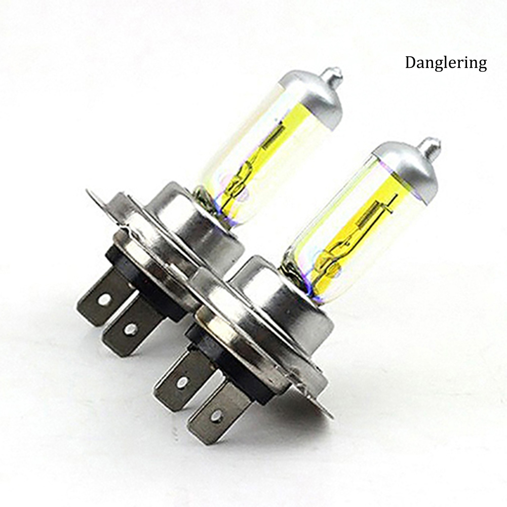 Set 2 bóng đèn pha xenon halogen H7 12V siêu sáng dành cho xe hơi