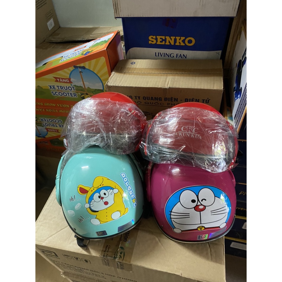 MŨ BẢO HIỂM CÓ KÍNH CHÓNG BỤI CHO BÉ