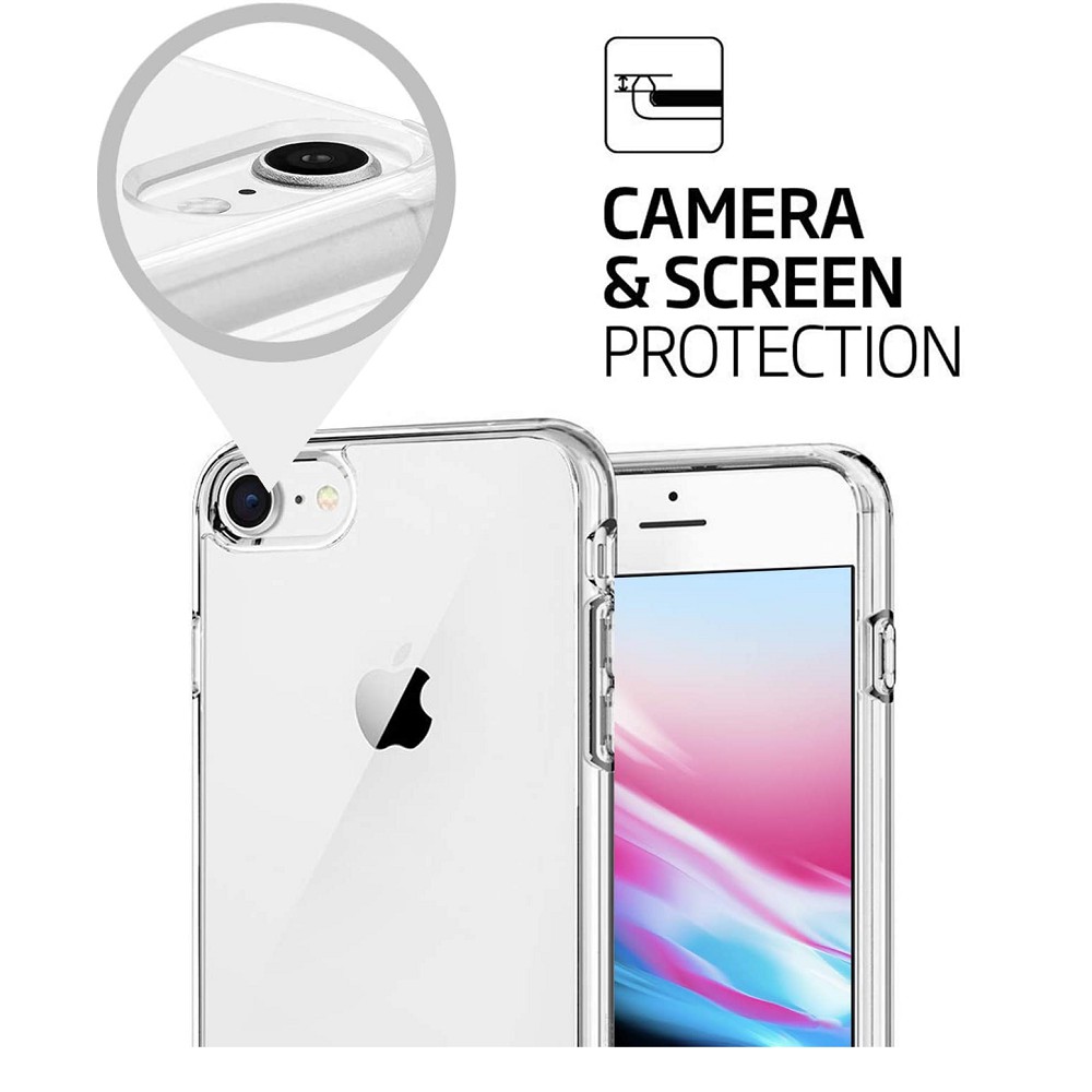Ốp lưng dẻo silicon cho iPhone SE 2020 / iPhone 7 / iPhone 8 hiệu Ultra Thin (siêu mỏng 0.6mm) - Hàng chính hãng