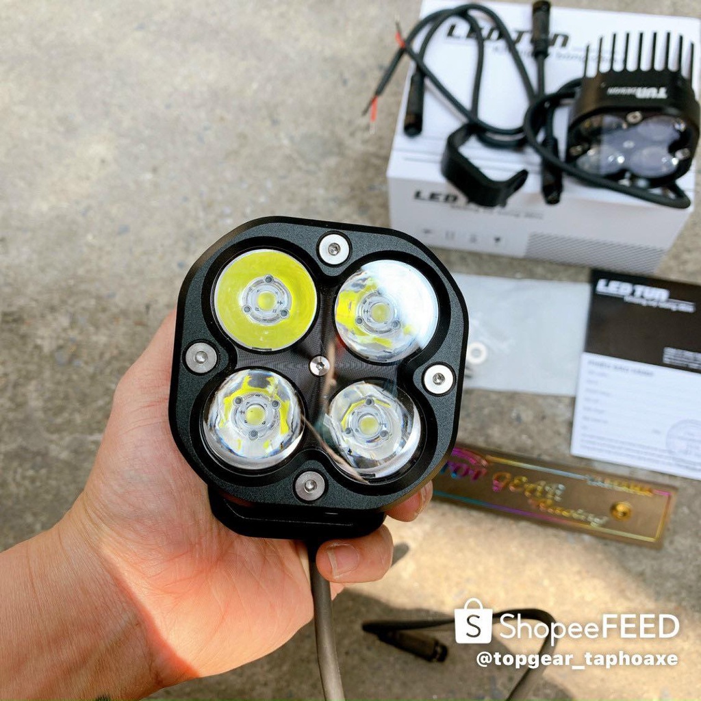 ĐÈN TRỢ SÁNG TUN 40X Tun Vuông 40w