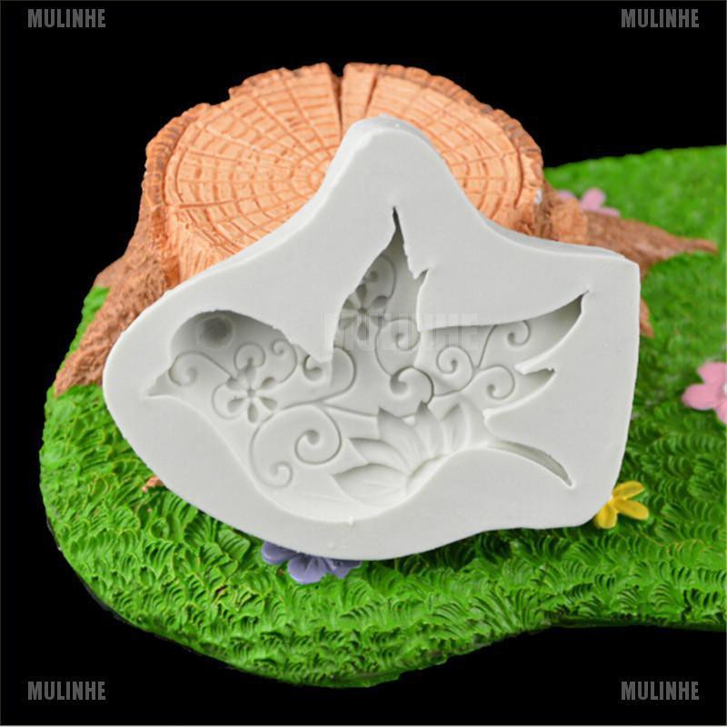 [MULINHE] Khuôn silicone Làm Bánh Hình Chim Bồ Câu