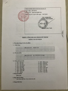 Son kem Magicliptick ( màu cam cháy )