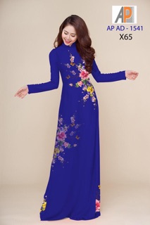 Vải áo dài hoa eo