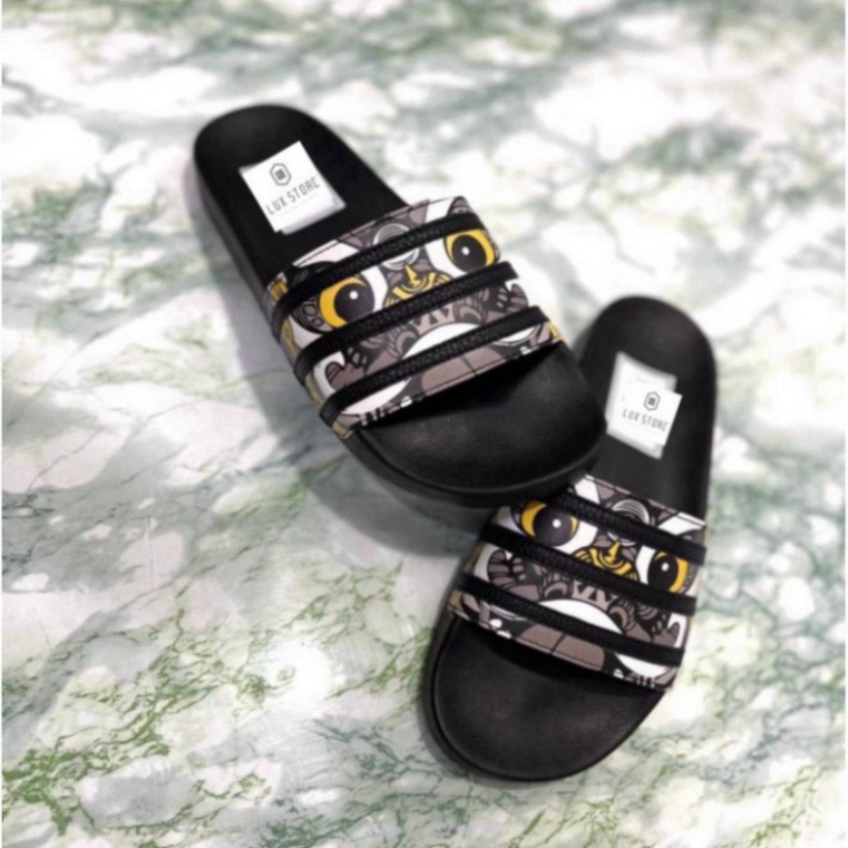 Dép 𝐀𝐃𝐈𝐃𝐀𝐒 Kì Lân Đế Chữ - Đép Quai Ngang Nam Nữ Thời Trang Hottrend 2022