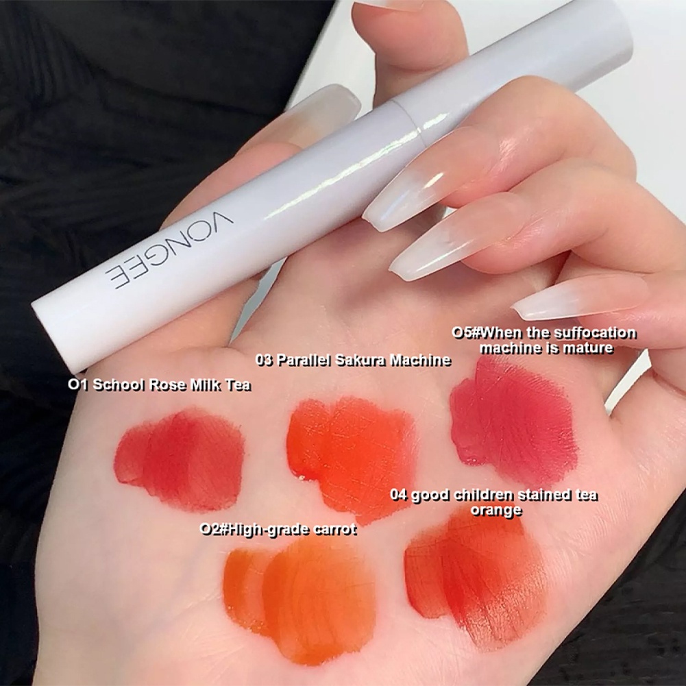 Set 5 Son Lì Chống Thấm Nước Và Lâu Trôi Cao Cấp