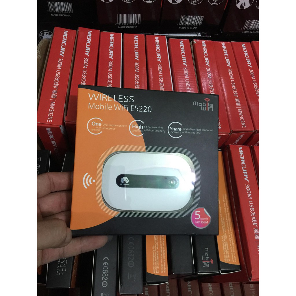 Bộ Phát Wifi Huawei E5220 21,6Mb