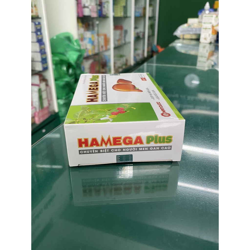 Hamega Plus - Nam Dược Hỗ trợ hạ men gan và hỗ trợ tăng cường chức năng gan, giải độc gan và hỗ trợ hạ men gan