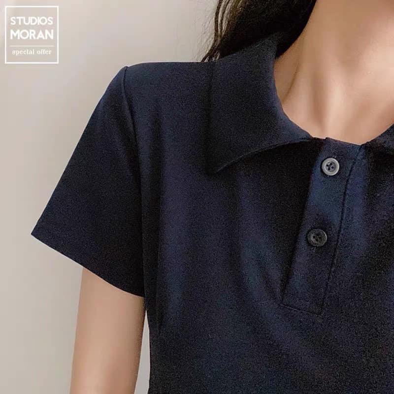 VÁY POLO TÍM THAN XẾP LI XOÈ