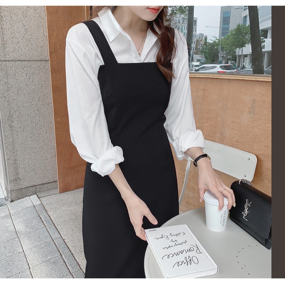 Áo Sơ Mi Màu Sắc Trơn / Đầm Không Tay Xinh Xắn Dành Cho Nữ 36543 (bán lẻ)