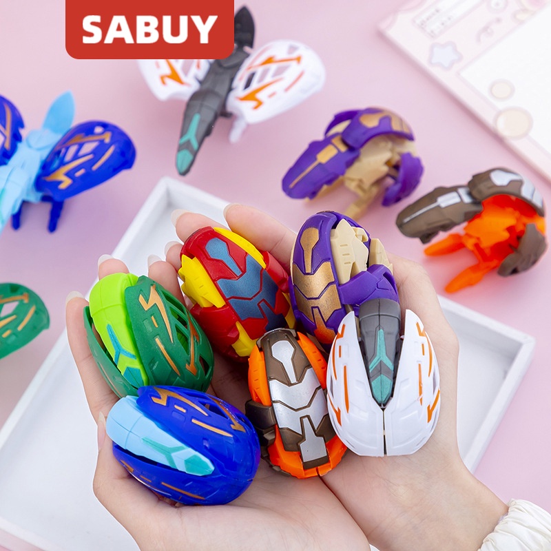 Đồ Chơi Quả Trứng Khủng Long Biến Hình Chống Rơi Chống Mài Mòn Cho Bé Trai