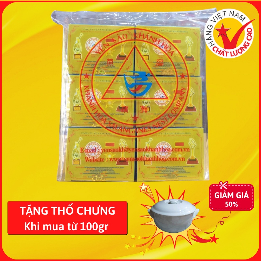 Tổ yến sào đảo Khánh Hoà ⚡ SIÊU BỔ DƯỠNG ⚡ Yến vụn hộp 3g nguyên chất 100% rất tốt cho trẻ nhỏ và phụ nữ mang thai