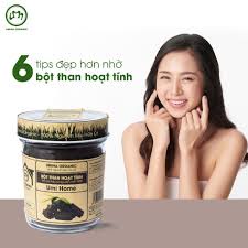 Than Hoạt Tính Trắng Răng Hữu Cơ 135gr UMIHA Nguyên Chất, Giúp Làm Trắng Răng Sạch Mảng Bám Và Ố Vàng