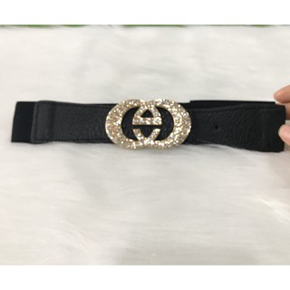 Thắt lưng nữ, đai váy nịt đầm đính đá phối váy đầm quần jean đẹp, bản 3-4cm.