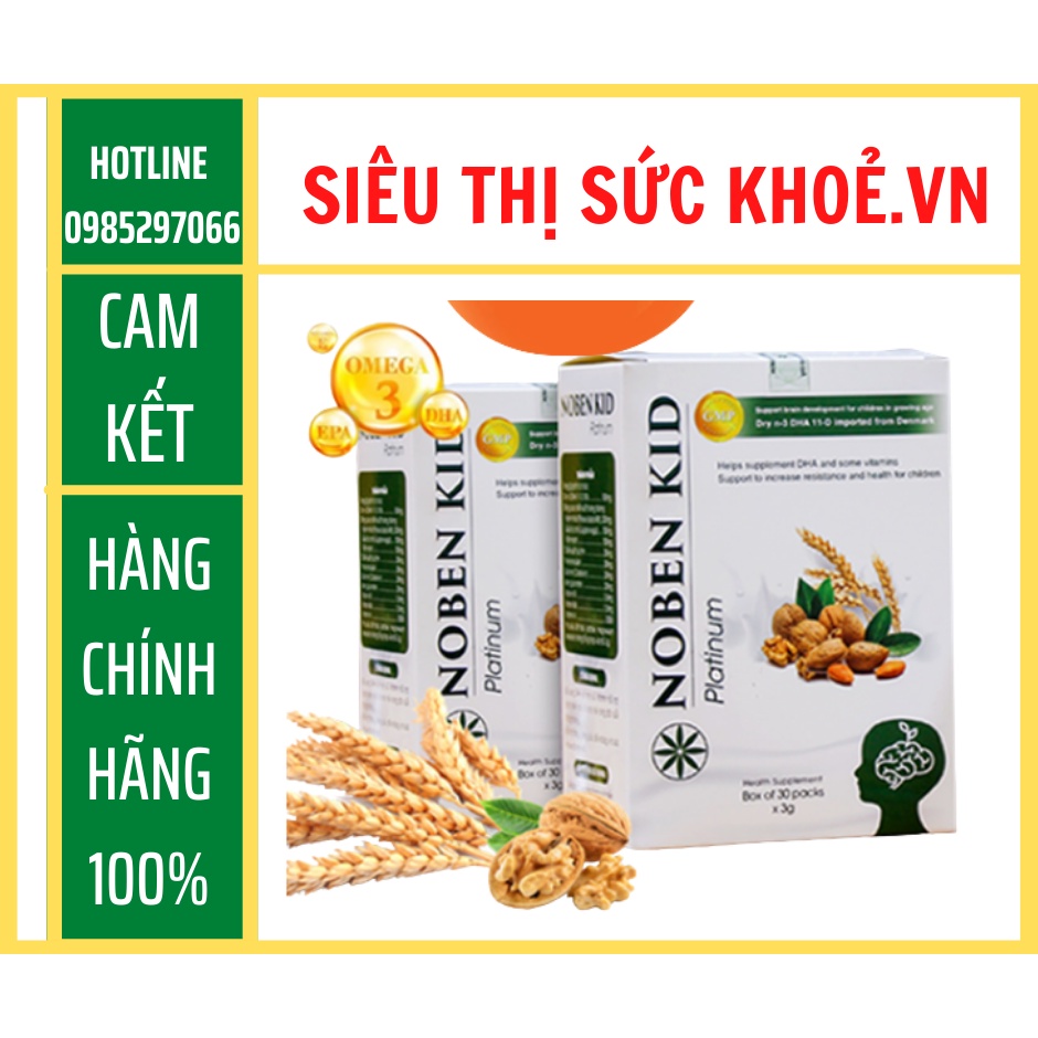 ✅ Cốm trí não Noben Kid 🍀🍀 Cốm trí não Noben Kid - Cốm trí não cho bé