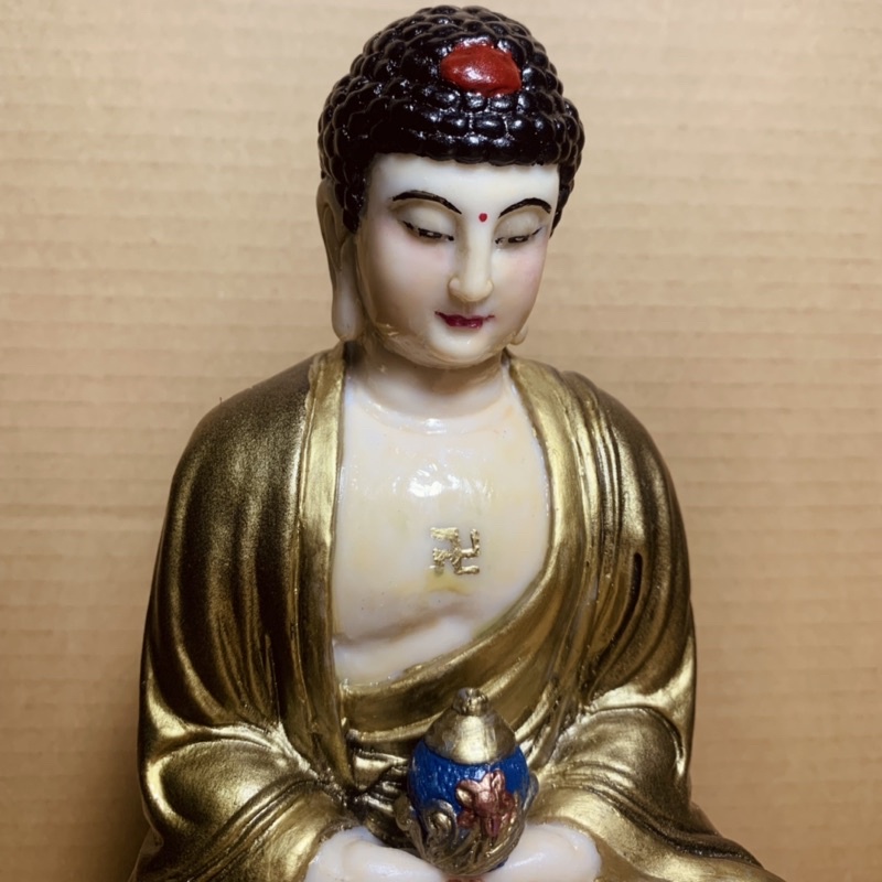 Tượng Phật Dược Sư Lưu Ly Quang Vương Như Lai ngồi 25cm
