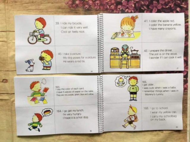 Flashcard - 900 mẫu câu giao tiếp cho bé có file nghe