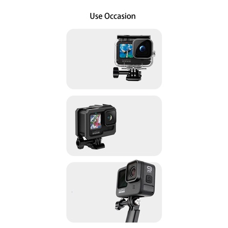 Đai ốc bằng nhựa ABS dễ sử dụng cho Go Pro Hero 10 9 8 7 Xiaomi Yi DJI OSMO Action Camera