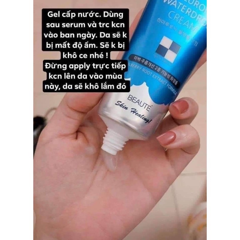 Kem Dưỡng Ẩm Giảm Nám MELASMA X Hyaluronic Water Drop Cream 80ml
