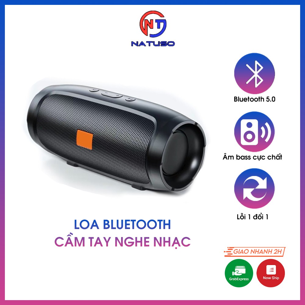 Loa bluetooth cầm tay nghe nhạc không dây để bàn nhỏ gọn Charge 3 mini hỗ trợ cắm usb và thẻ nhớ âm bass cực hay giá rẻ.