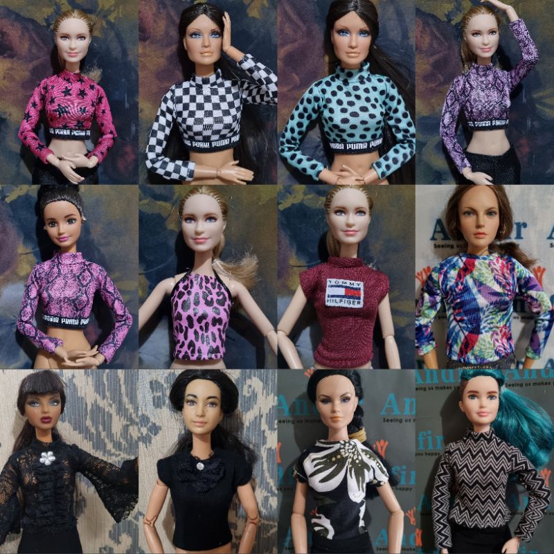 Quần Áo Búp Bê Barbie handmade Của andfir / Áo a1