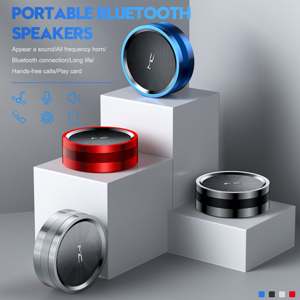 Loa Bluetooth di động nhỏ Loa siêu trầm Bluetooth Boombox mp3 Máy nghe nhạc Hộp âm nhạc USB AUX