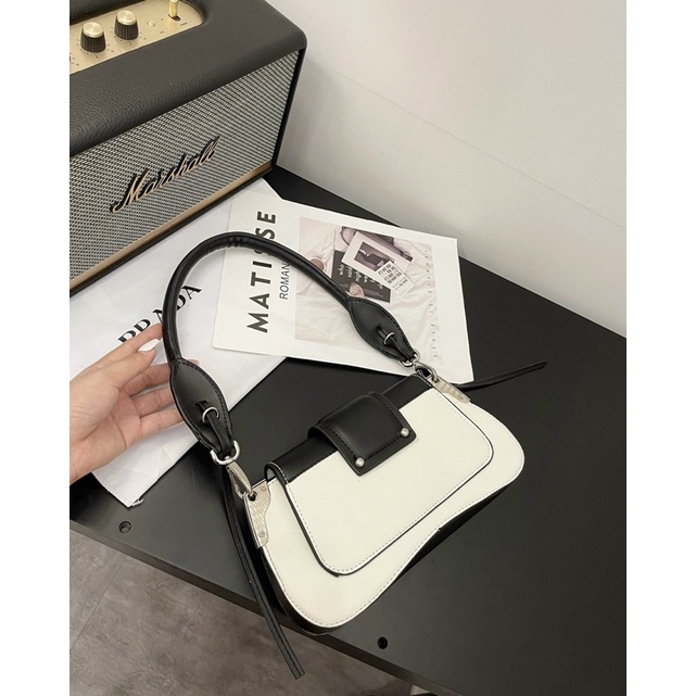 Túi xách nữ kẹp nách Pradaa fullbox