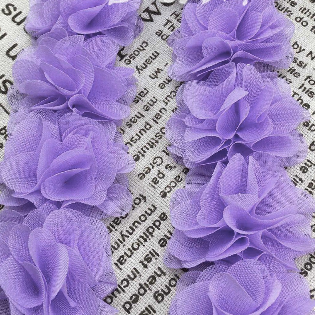 Hoa dây chiffon có đế