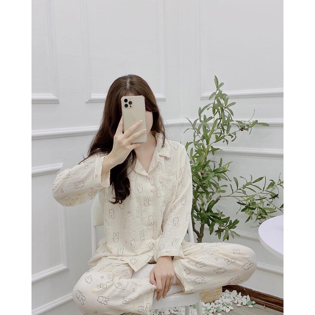 BỘ PIJAMA / PIZAMA Xốp DÀI TAY CAO CẤP VIP