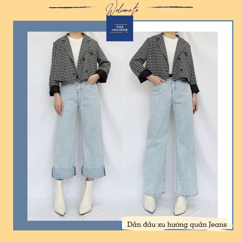 Quần Jeans suông rộng dáng dài Q1726ti