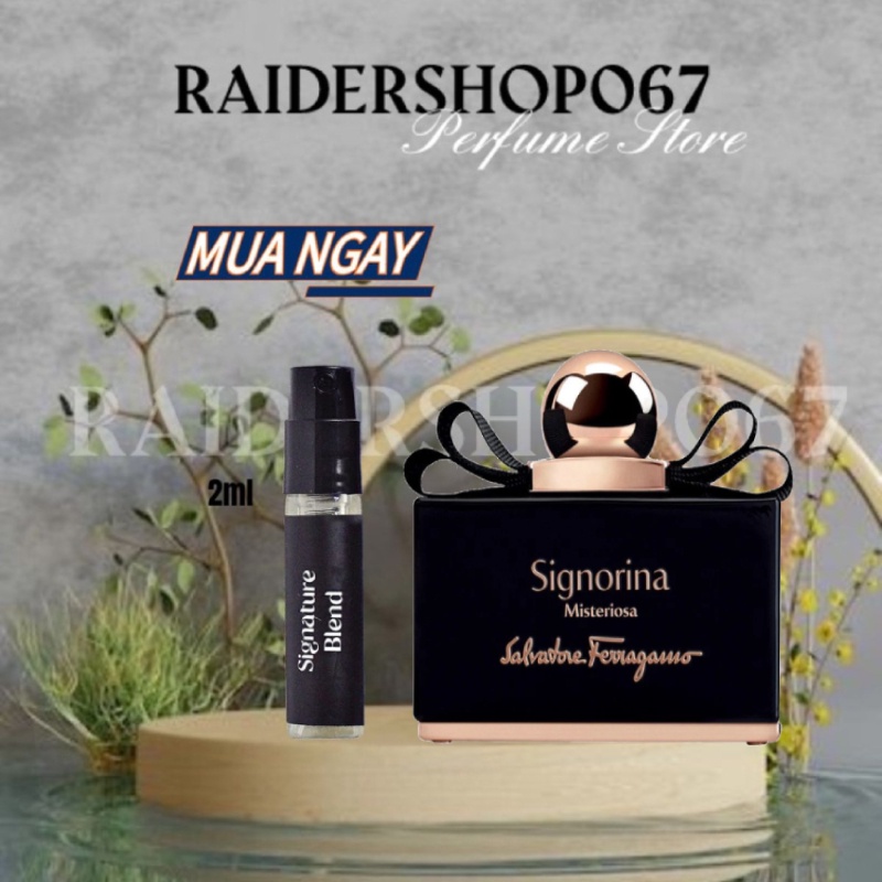 Nước hoa Signorina Đen | Nước hoa nữ - 10ml